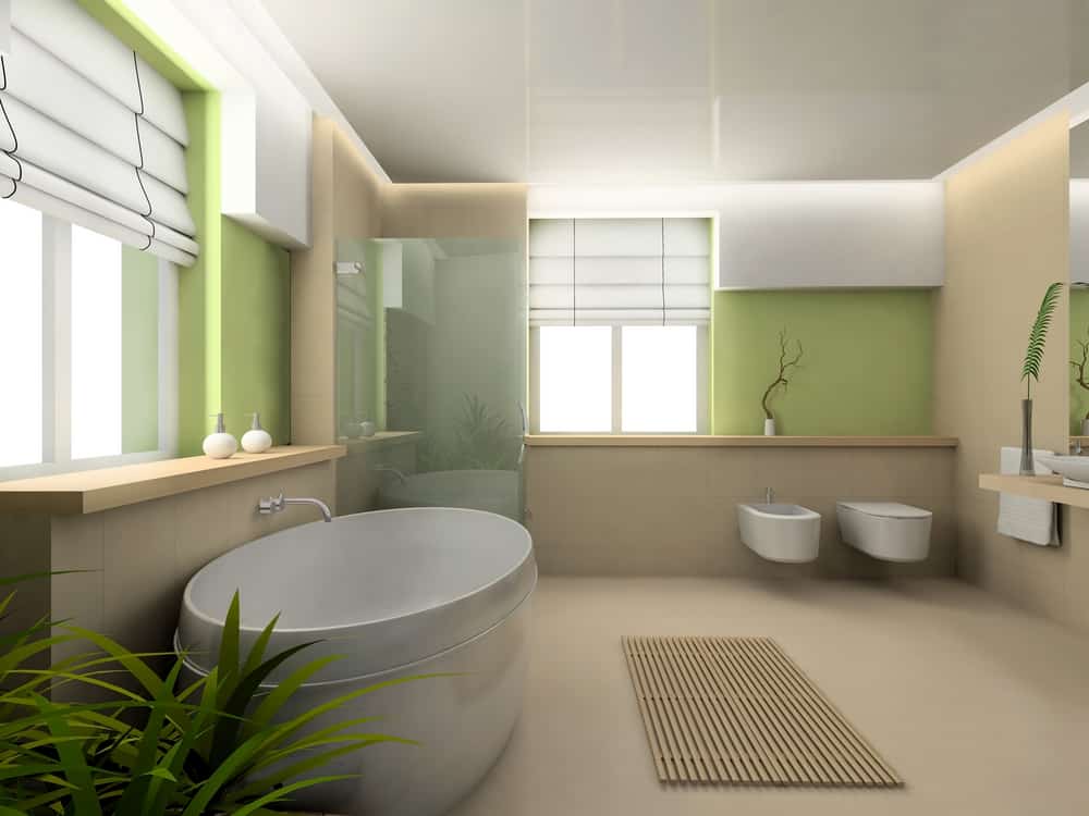 Add A Touch Of Greenery To Your Bathroom