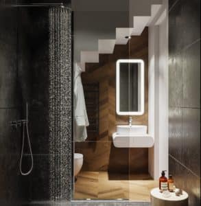 Small Ensuite Layout 10