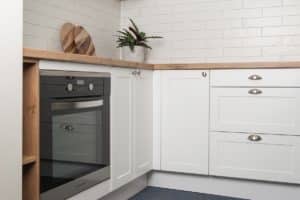 Hampton Style Cupboard All White Kitchen