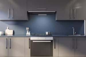 Dark Blue Kitchen