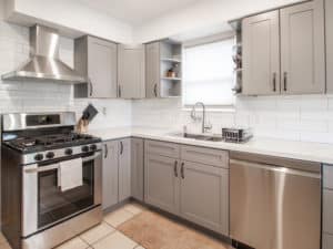 White Tiles Kitchen