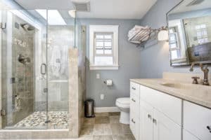 Privacy Wall Shower Hob Divider