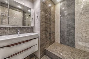 Luxury Stone Blend Shower Hob