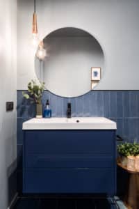 Blue Bathroom Tile Design 1