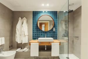 Blue Bathroom Tile Design 6