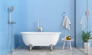 Blue Bathroom Tile Design 7