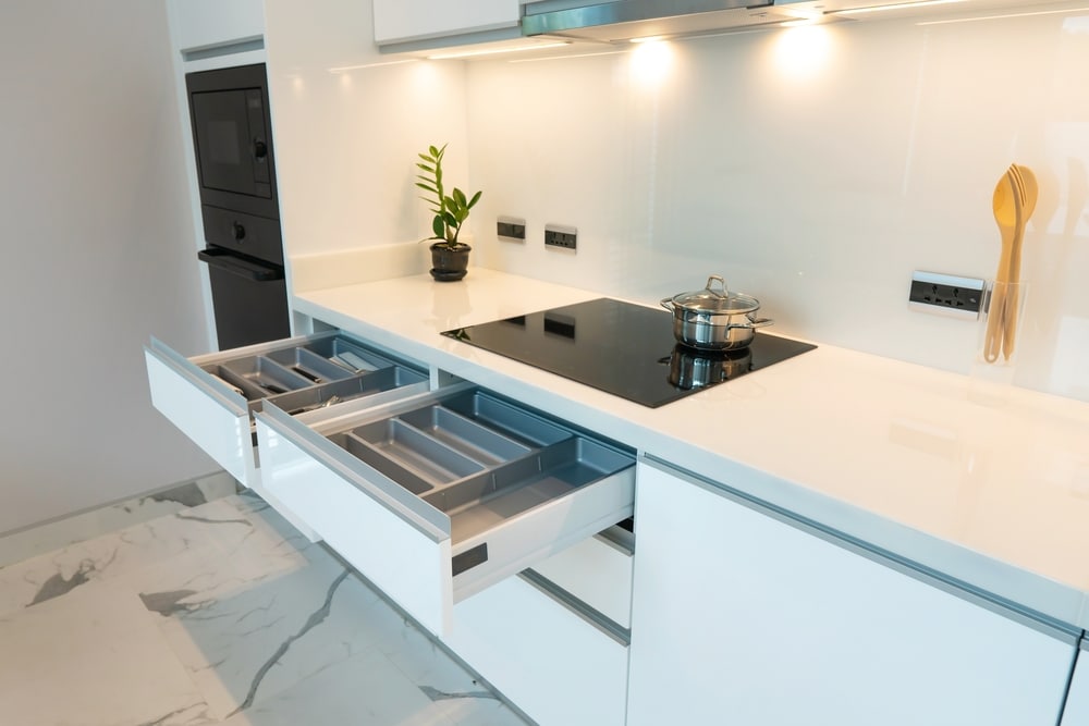 Kitchen Benchtop Colours - White