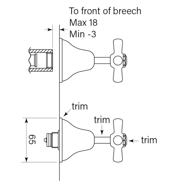 CASCADE WALL TAP PR, CROSS - Image 2