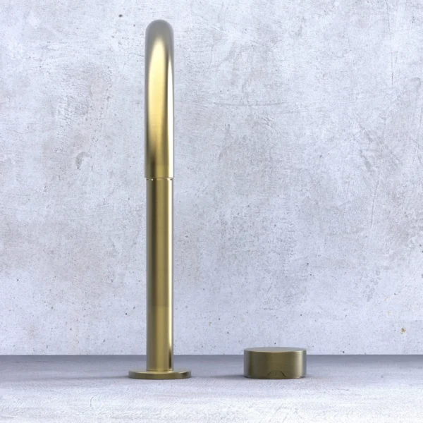ZERO PROGRESIV SMOOTH HOB BATH MIXER CURVE - Image 2