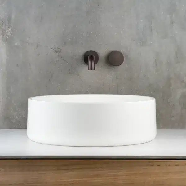 ZERO PROGRESIV KNURL WALL BASIN MIXER SET, 150 - Image 3