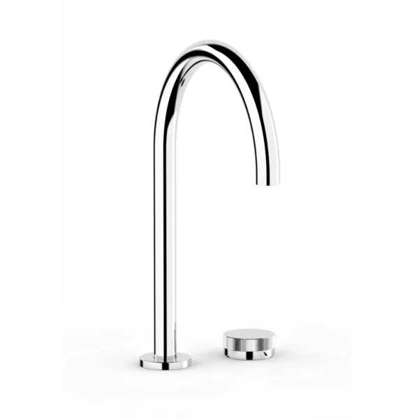 ZERO PROGRESIV KNURL HOB BATH MIXER CURVE