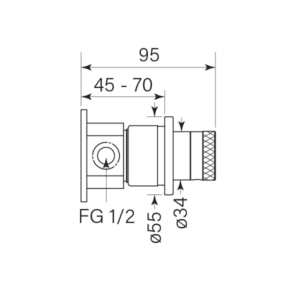 ZERO DIVERTER SWITCH, KNURL - Image 3