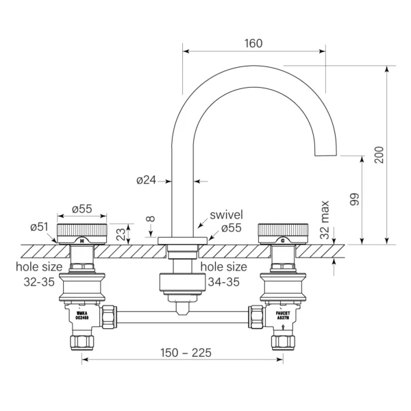 ZERO FLUTED BASIN SET - Image 2