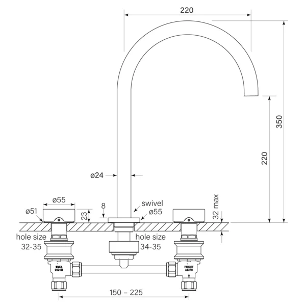 ZERO SMOOTH SINK SET - Image 2