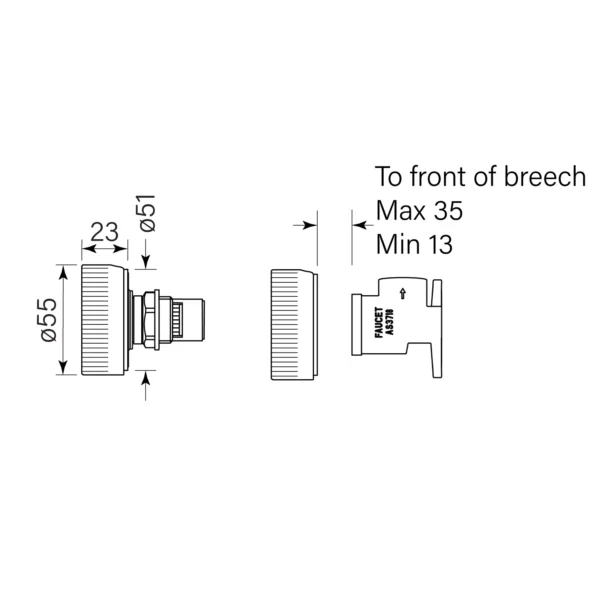 ZERO WALL TOP ASSY PR FLUTED - Image 2
