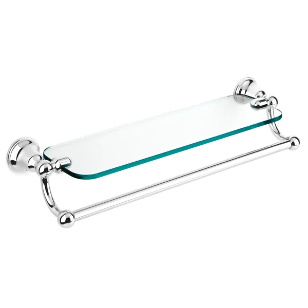 CASCADE GLASS SHELF AND RAIL, 450