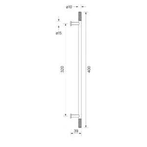 APPLIANCE PULL CENTRE FLUTE - Image 2