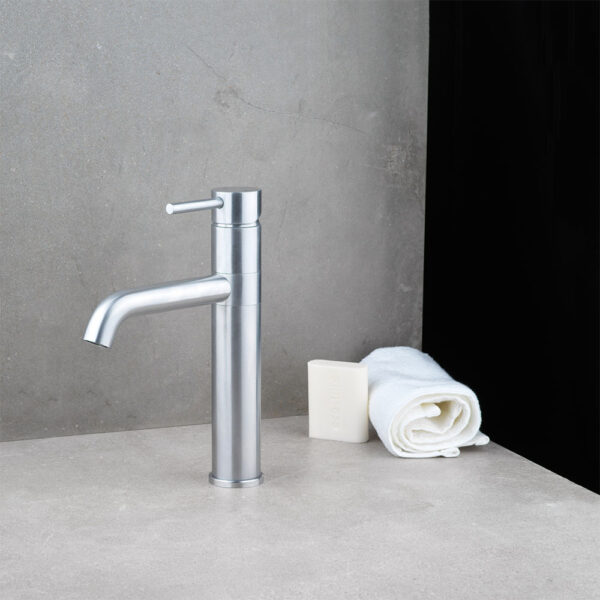 PEGASI M BASIN MIXER, SWIVEL, MID 140H - Image 4