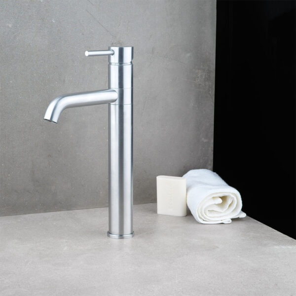 PEGASI M BASIN MIXER, SWIVEL, TALL 215H - Image 4