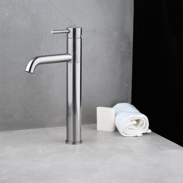 PEGASI M BASIN MIXER, SWIVEL, TALL 215H - Image 6