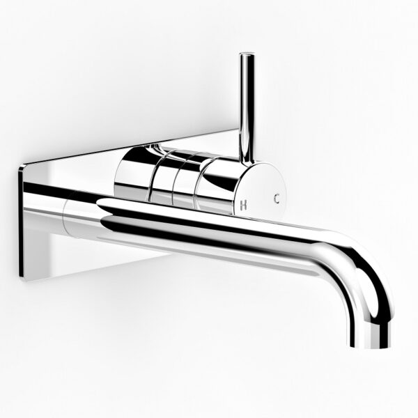 PEGASI M BACK PLATE BASIN MIXER 200