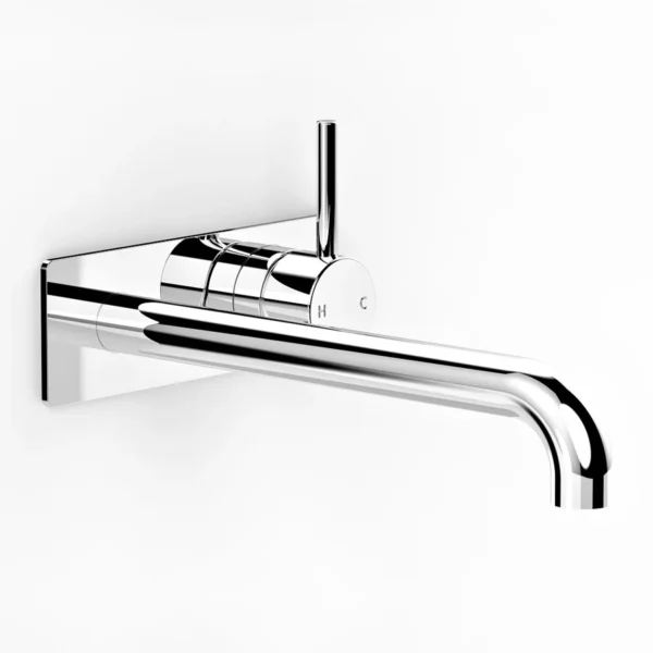 PEGASI M BACK PLATE BASIN MIXER 250