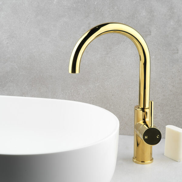 PEGASI M BASIN MIXER CURVE 160 - Image 8