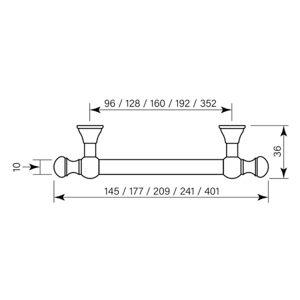 CLASSIC BAR PULL 401 (352HS) - Image 2