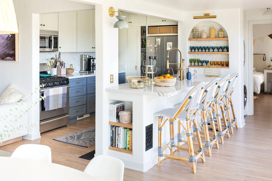 Coastal Kitchen Designs Beach Breakfast Bar