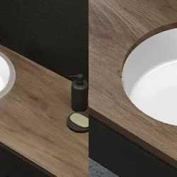 Helen Under Counter Ceramic Basin - Image 3