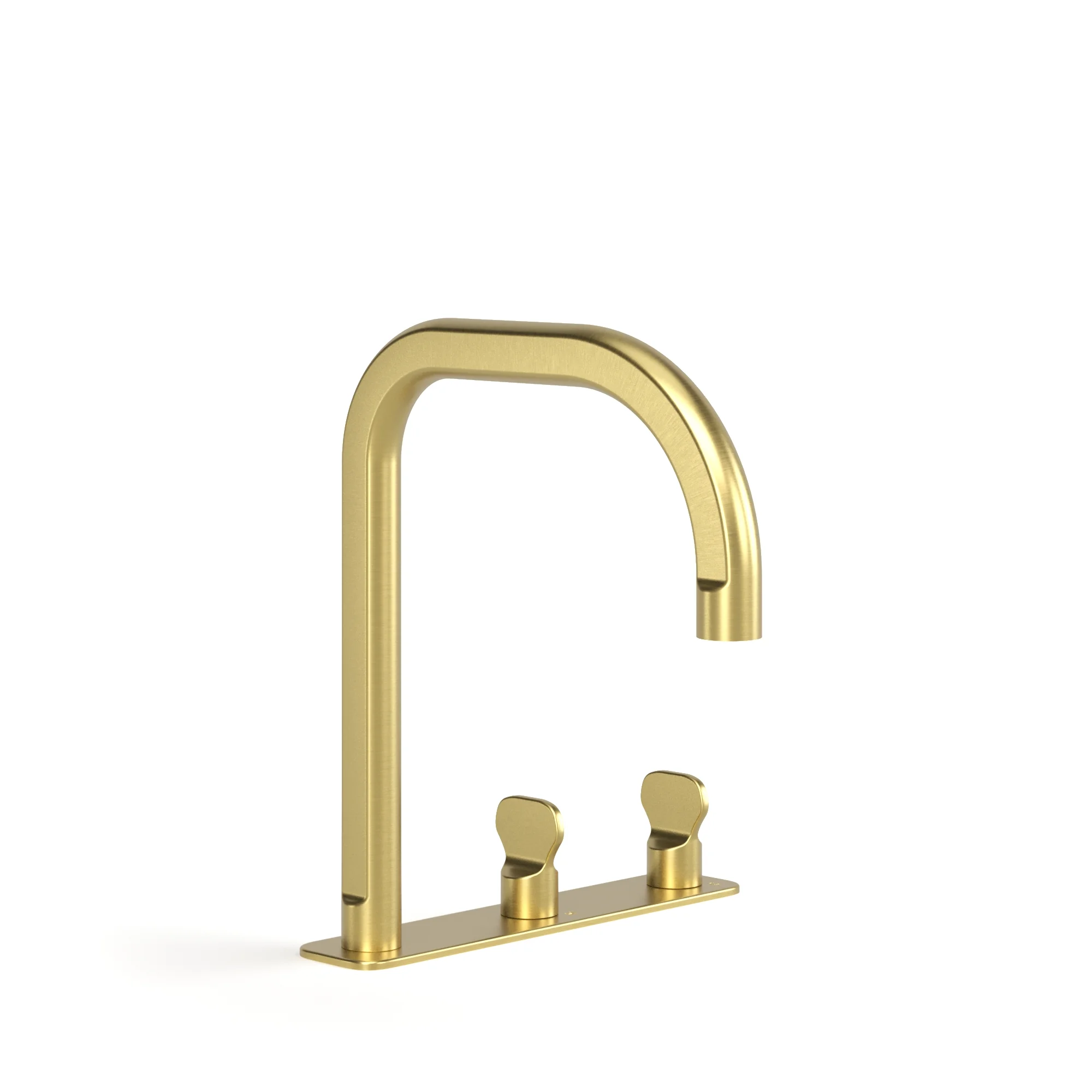 Figura Key Deck Mount Basin Tap Set - Image 2