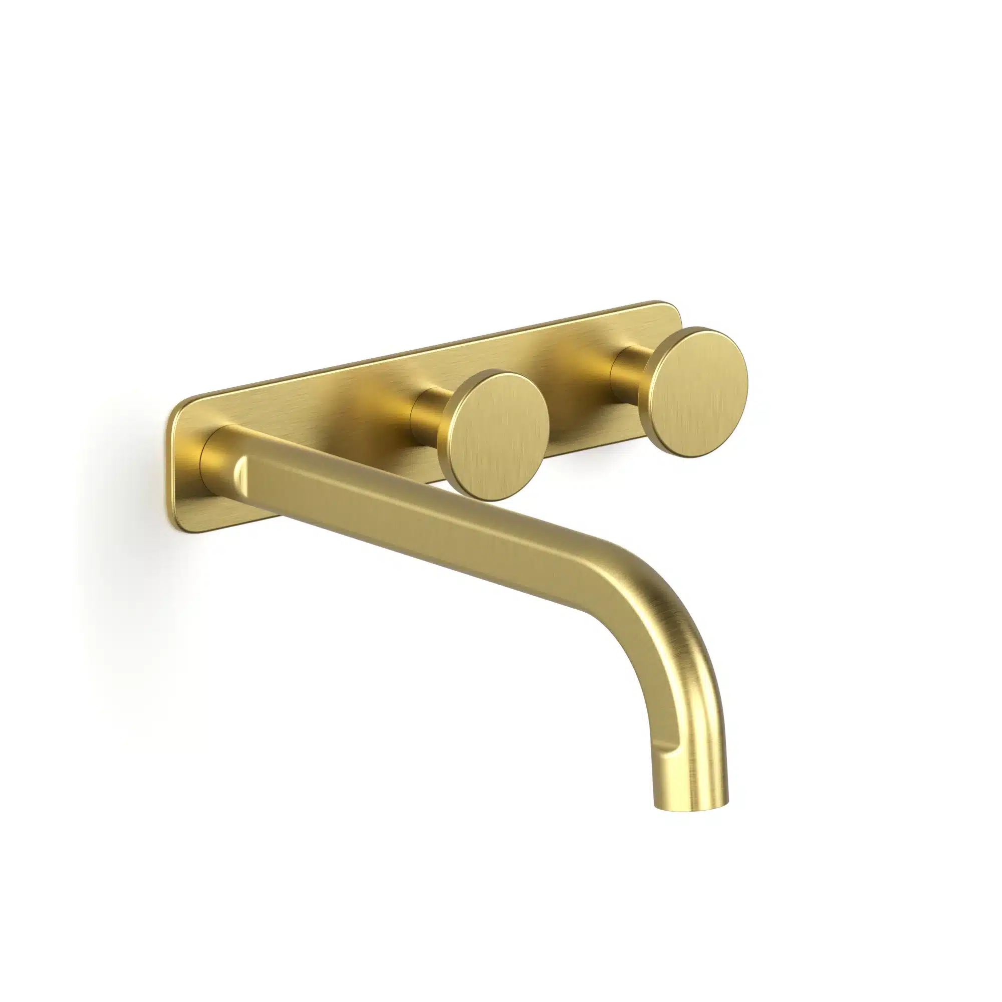 Fkit Figura Disc Wall Basin Tap set, 200 - Image 5
