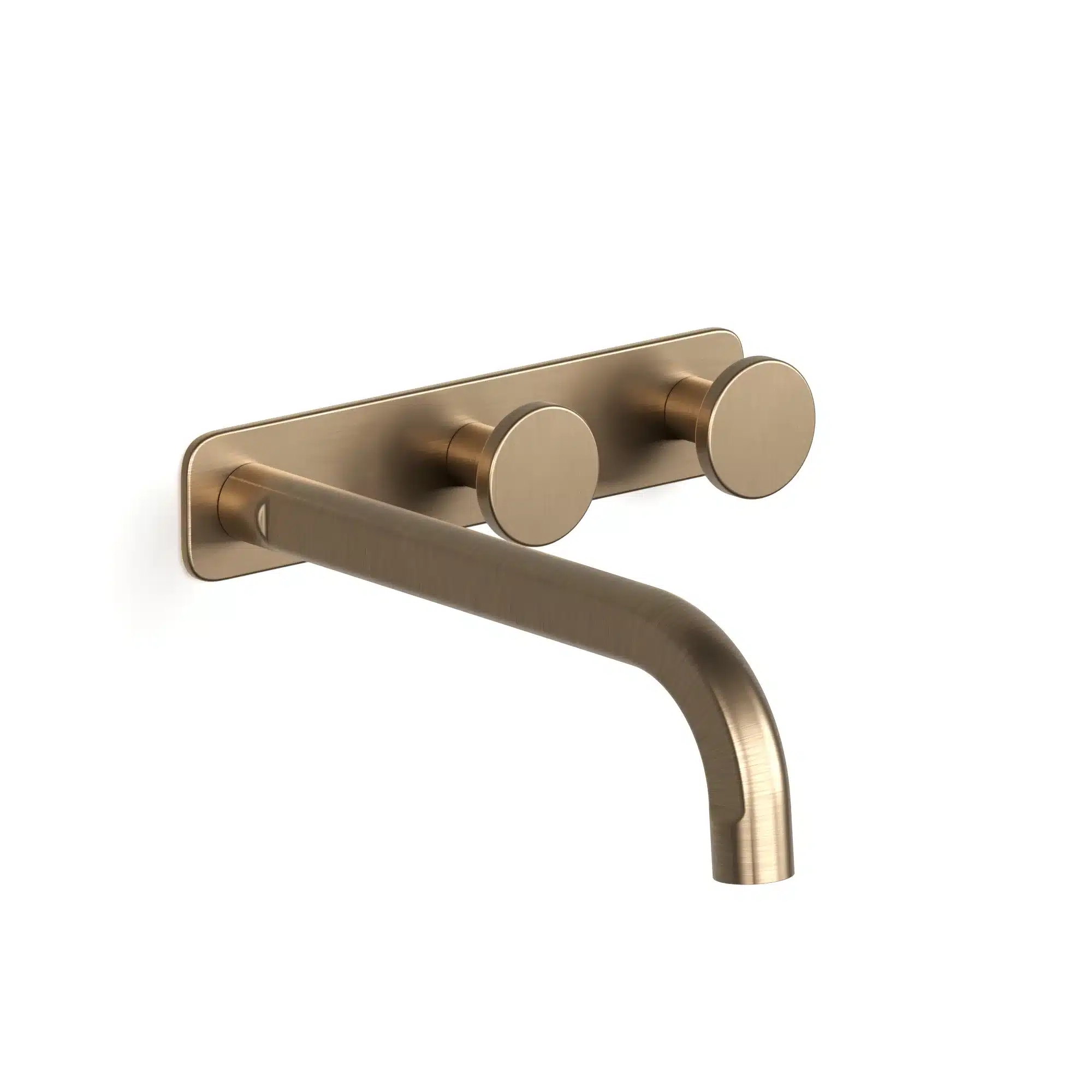 Fkit Figura Disc Wall Basin Tap set, 200