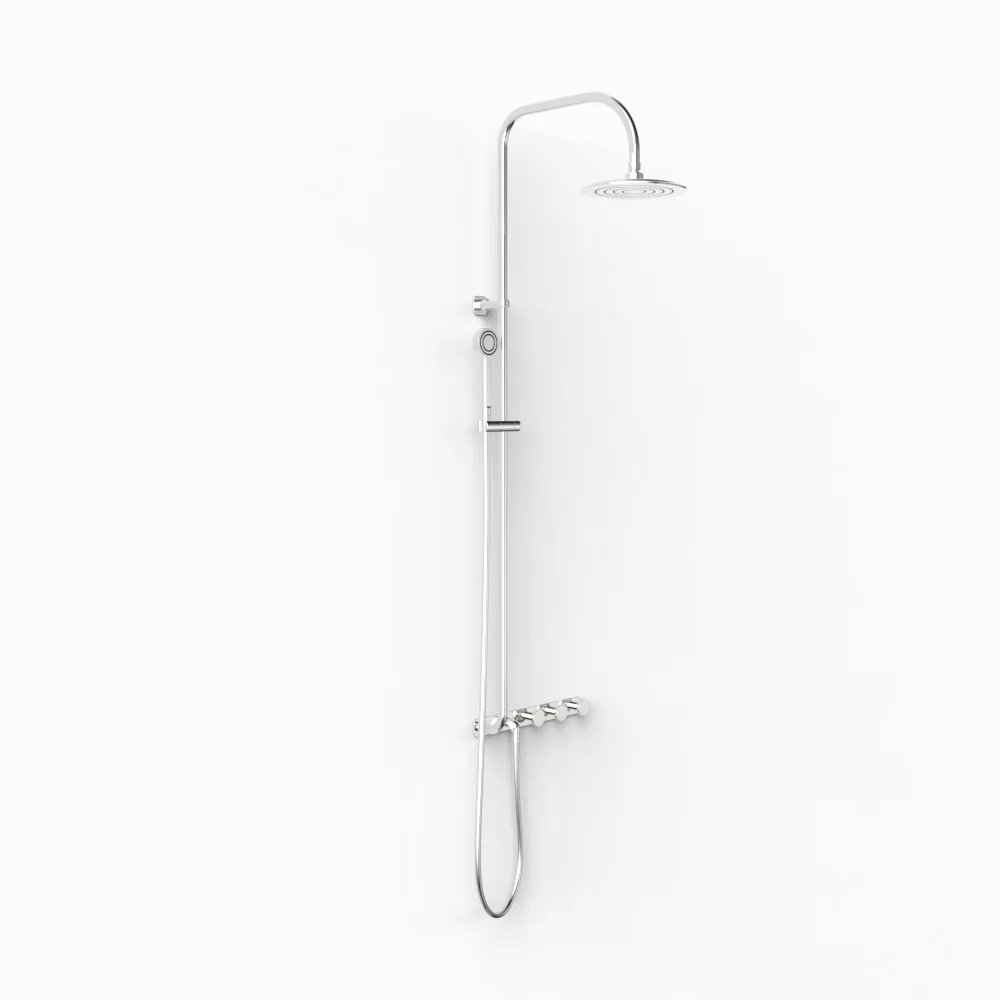 Figura Disc Wall Dual Shower tap system - Image 2