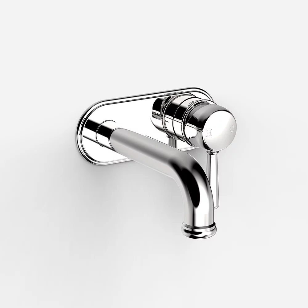 Cascade Fkit Backplate Basin Mixer 150