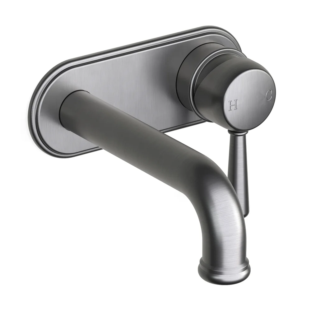 Cascade Fkit Backplate Bath Mixer 150 - Image 4