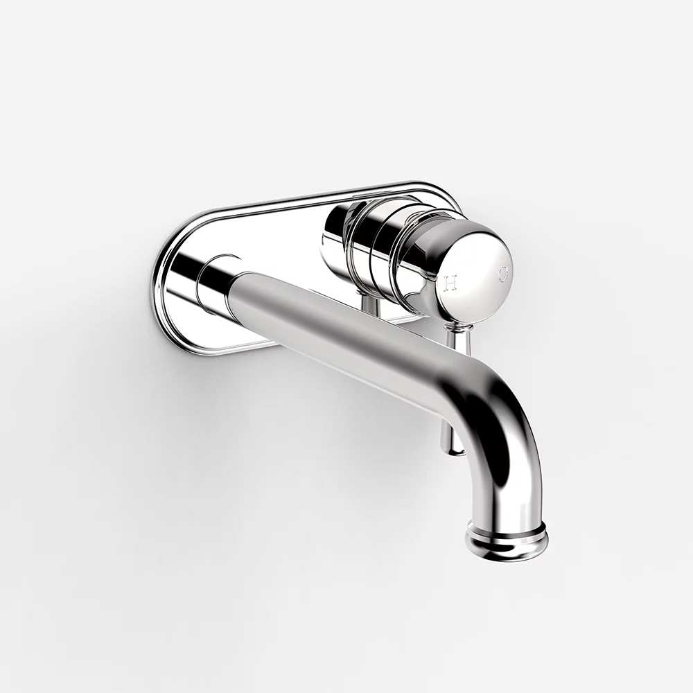 Cascade Fkit Backplate Basin Mixer 200