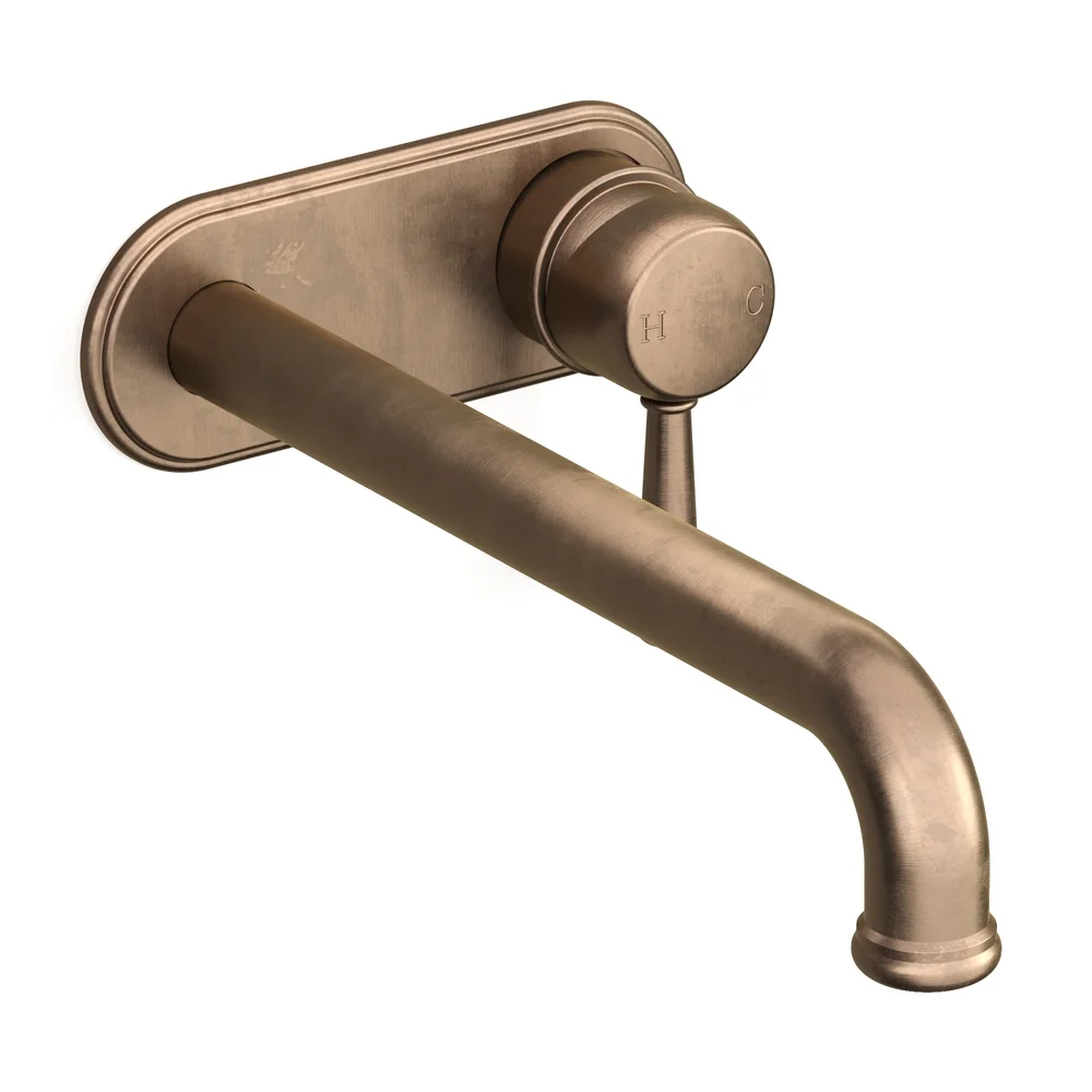 Cascade Fkit Backplate Basin Mixer 250 - Image 2