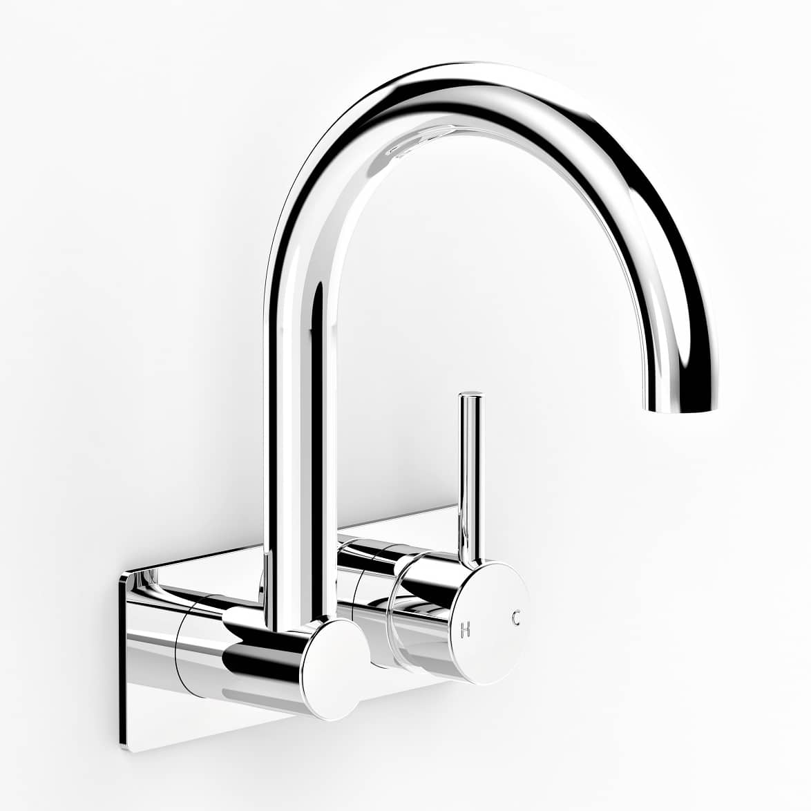 Pegasi Fkit M B-Plate Bath Mix Swiv. 200