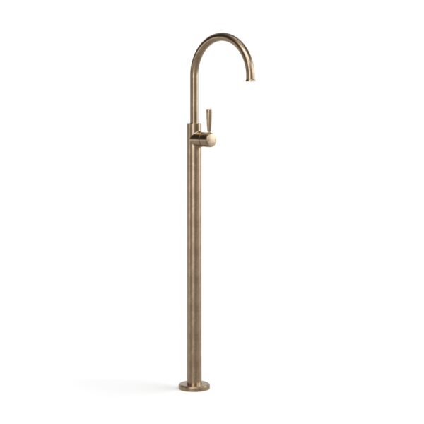 Bremont Floor Bath Mixer Curve