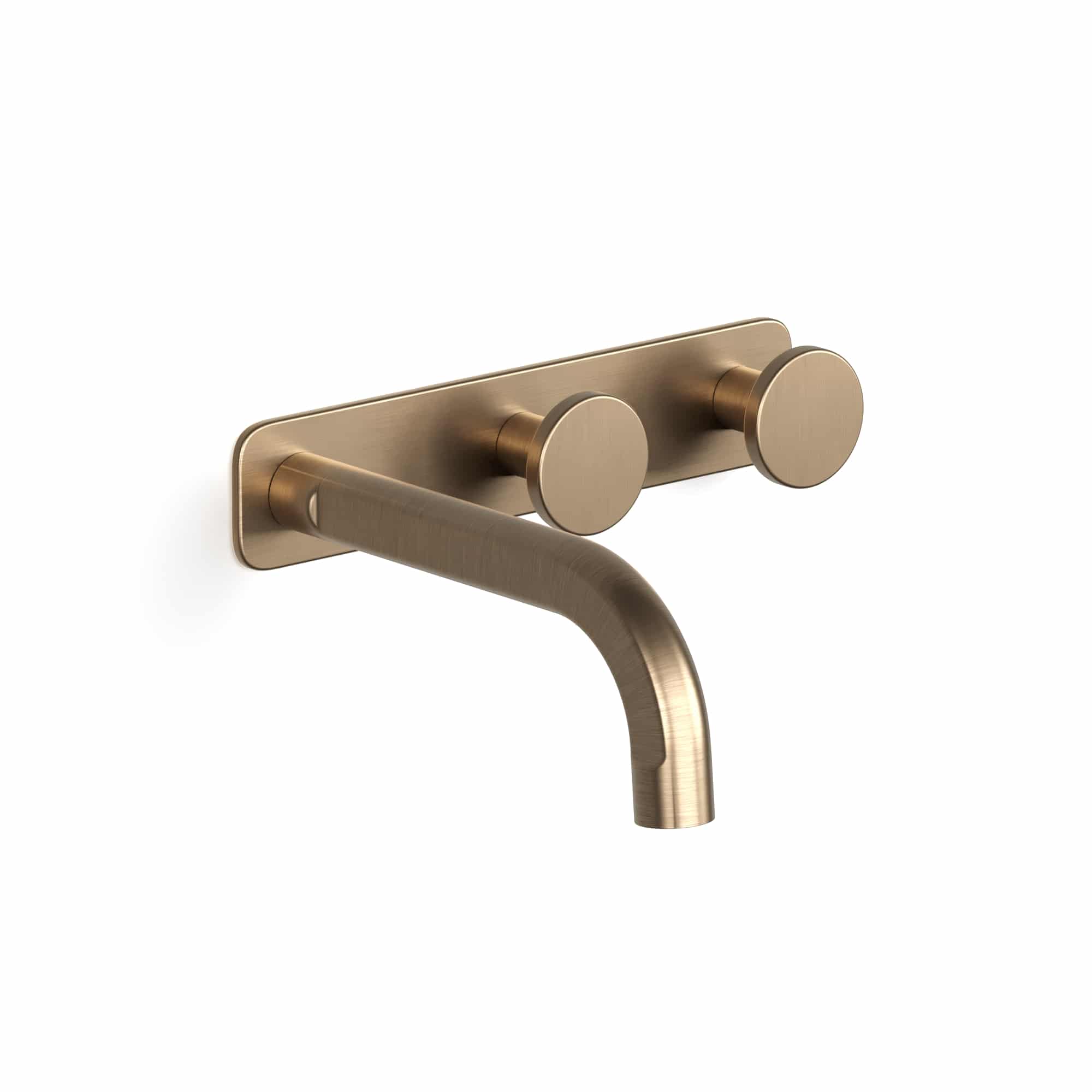 Figura Disc Wall Bath Tap Set 150