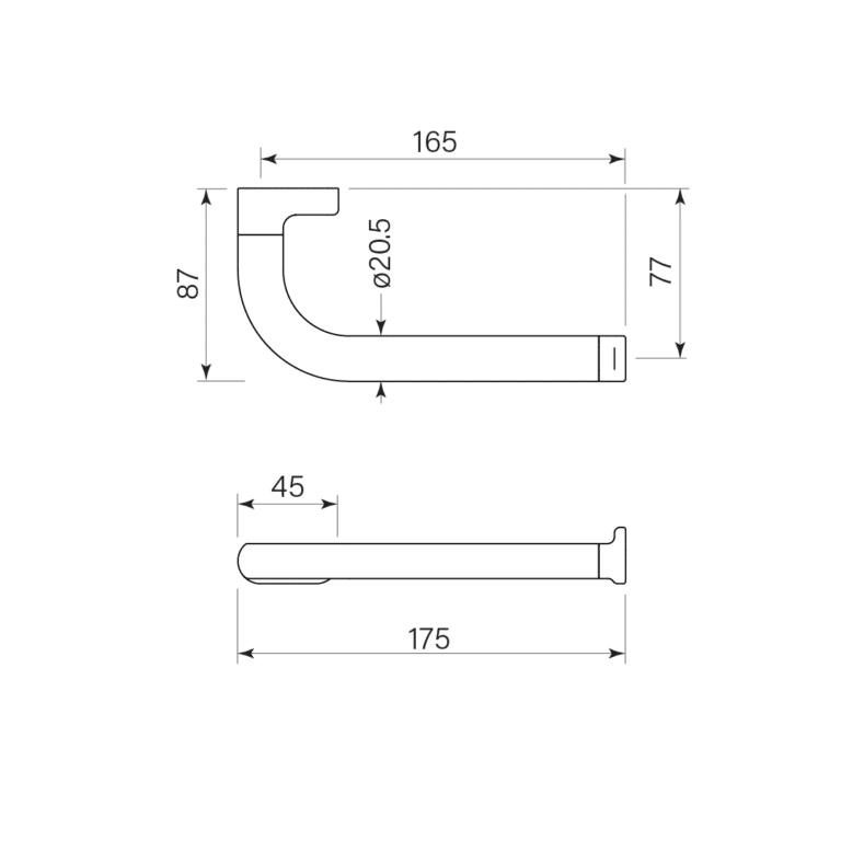 Figura Toilet Roll Holder - Image 2